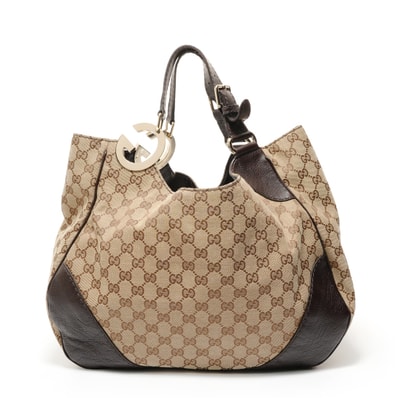 グッチ GUCCI GGキャンバス ショルダーバッグ【中古】