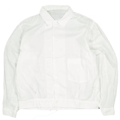 COMOLI コモリ 日本製 ベタシャンブルゾン P01-01015 1 WHITE ミリタリー ジャケット アウター g26448