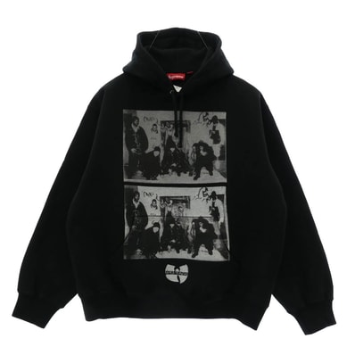Supreme シュプリーム パーカー 25AW x Wu-Tang Clan Hooded Sweatshirt ウータンクラン フード スウェットシャツ フーディー パーカー ブラック系 M【美品】【中古】