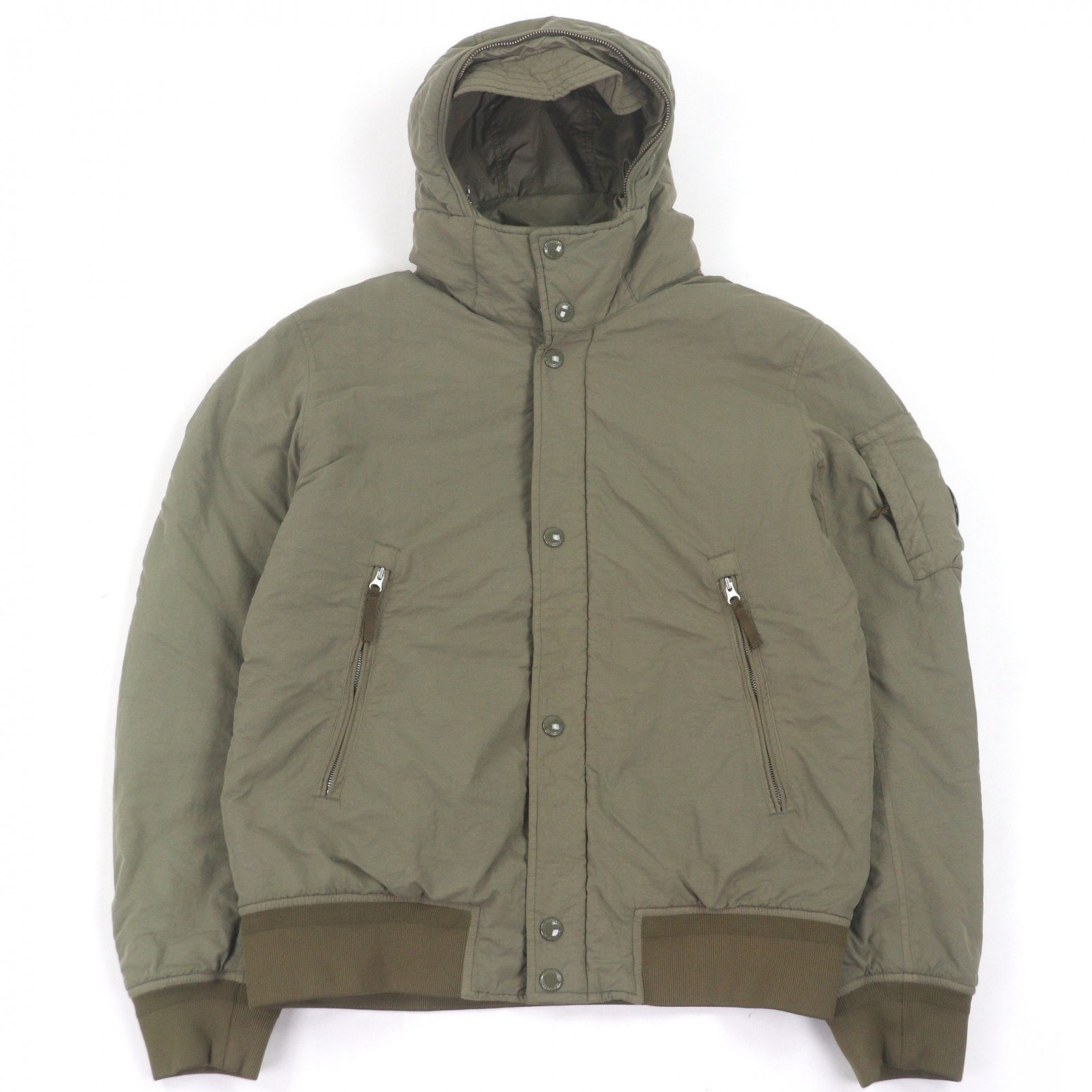美品 シーピーカンパニー ブルゾン カーキ メンズ 50