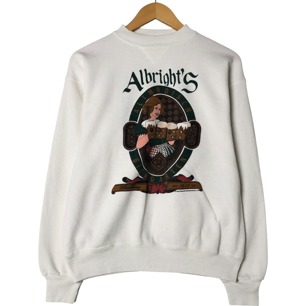 古着 90年代 ヘインズ Hanes CLASSICS プリントスウェットシャツ トレーナー USA製 メンズM相当 ヴィンテージ/eaa550760