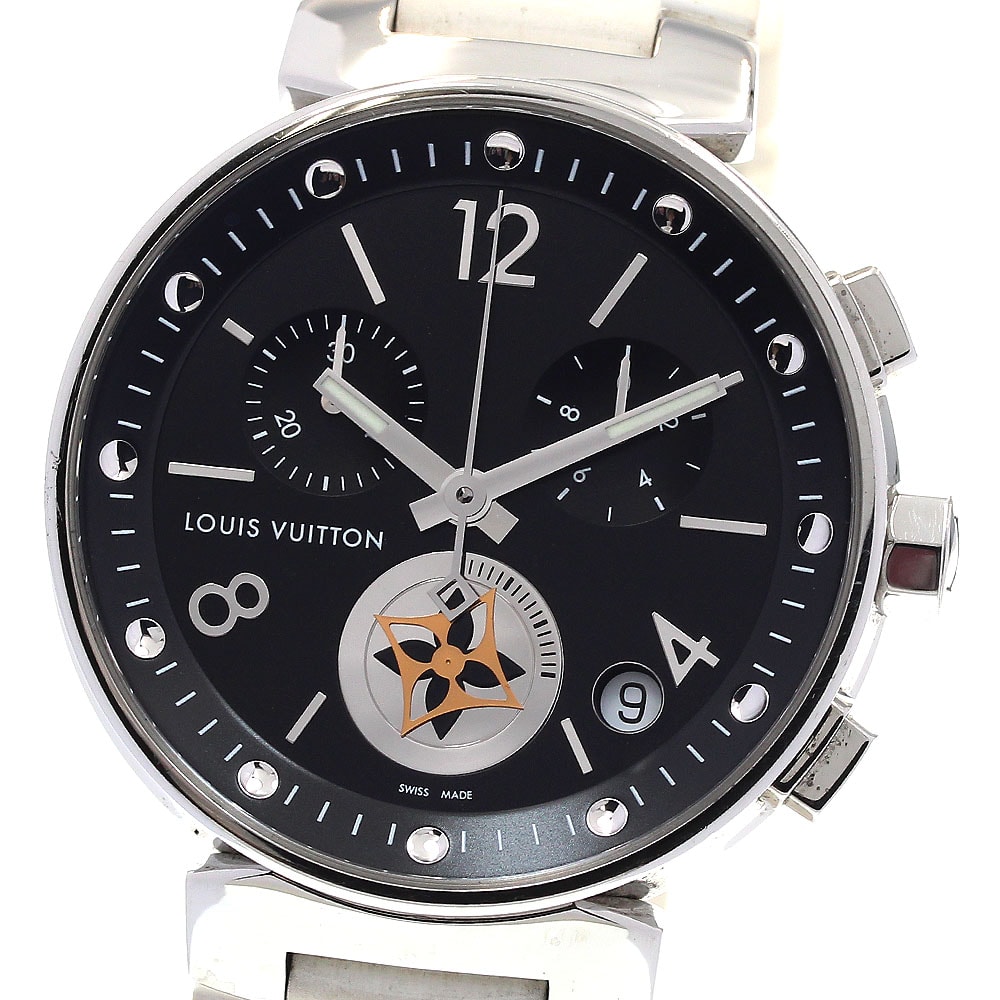 ルイ・ヴィトン タンブール ムーンスターGM Q8D11 メンズ 【中古】