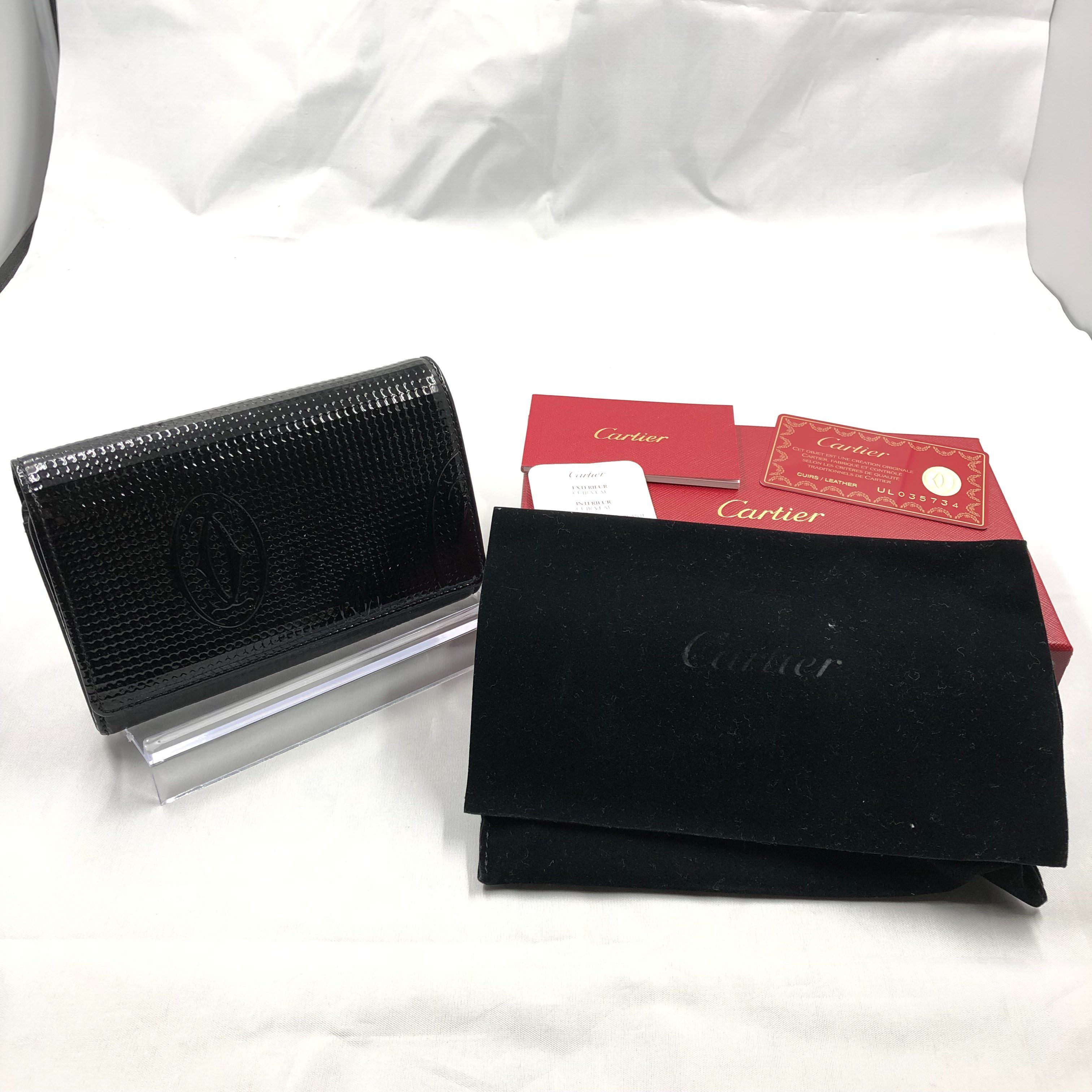 Cartier Happy Birthday Wallet "Black"