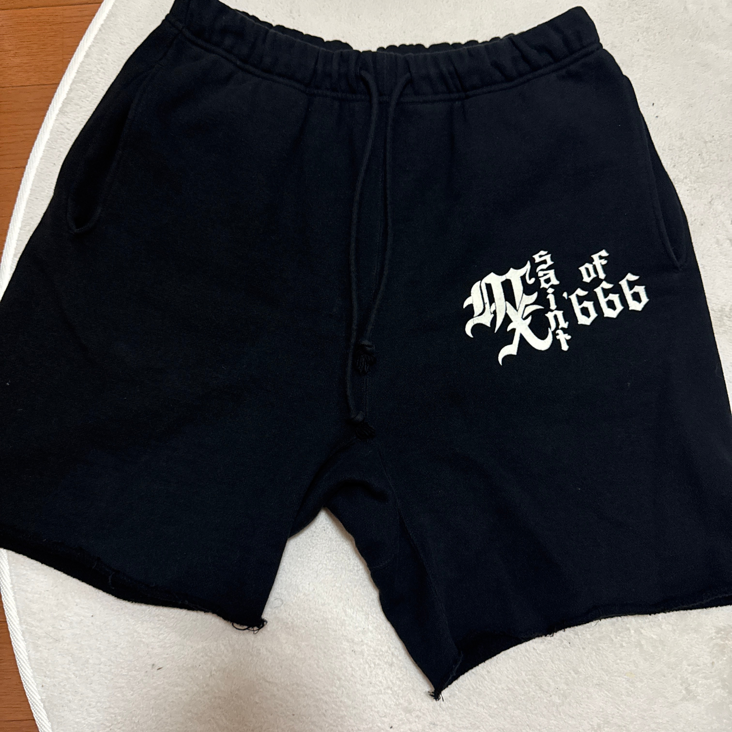 SAINT Mxxxxxx Sweat Shorts MX666 "Black"