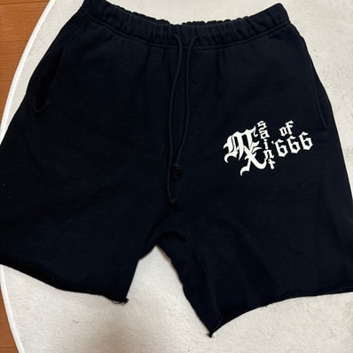 SAINT Mxxxxxx Sweat Shorts MX666 "Black"