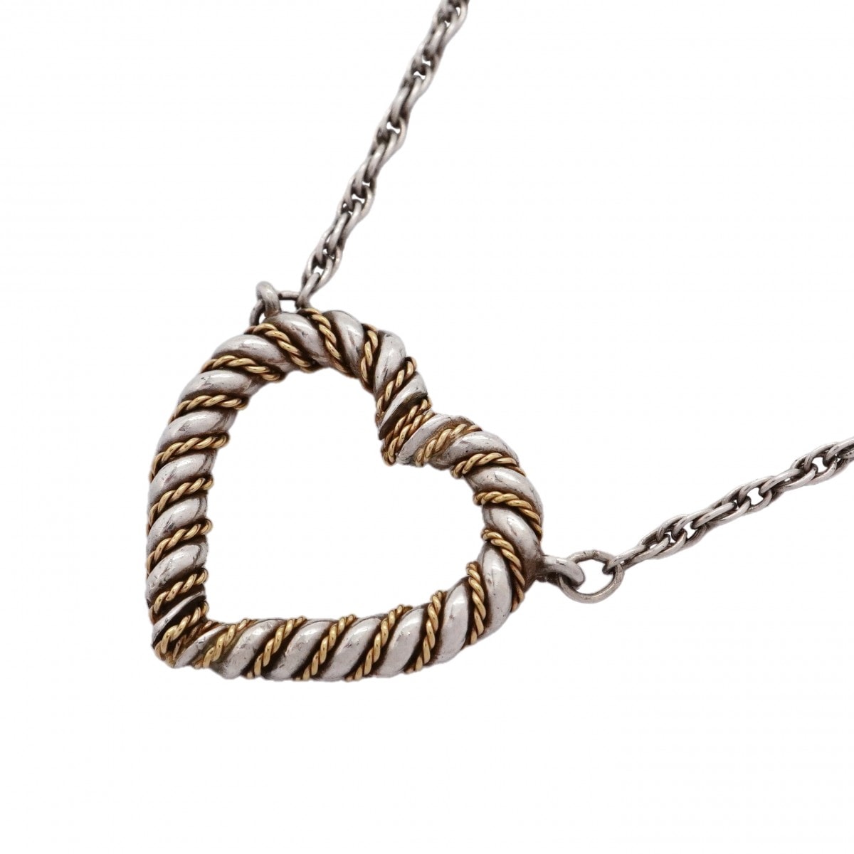 TIFFANY&Co.（ティファニー） バードクロス ネックレス 18金 K18 
