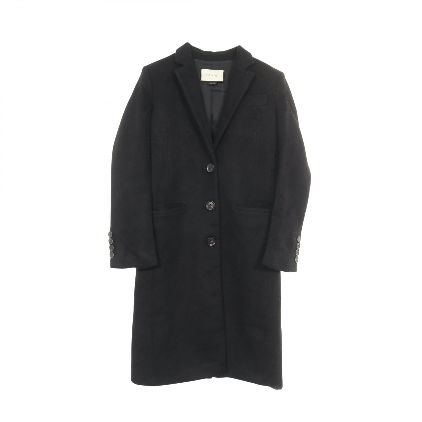 グッチ GUCCI 衣料品 アウター ウール メンズ ブラック系 【中古】