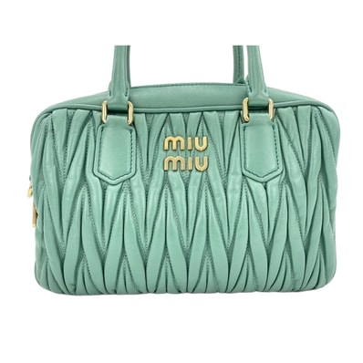 ミュウ ミュウ Miu Miu 2WAYマテラッセ アルカディ ハンドバッグ【中古】