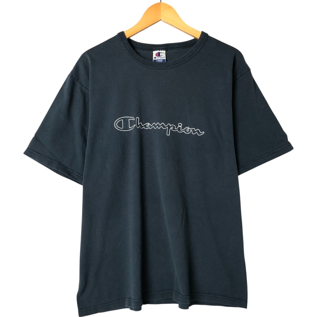 古着 90年代 チャンピオン Champion AUTHENTIC ATHLETIC APPAREL ロゴプリントTシャツ USA製 メンズL相当 ヴィンテージ/eaa548789