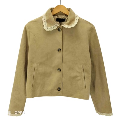 26ss FAUX SUEDE JACKET【1143190099535】