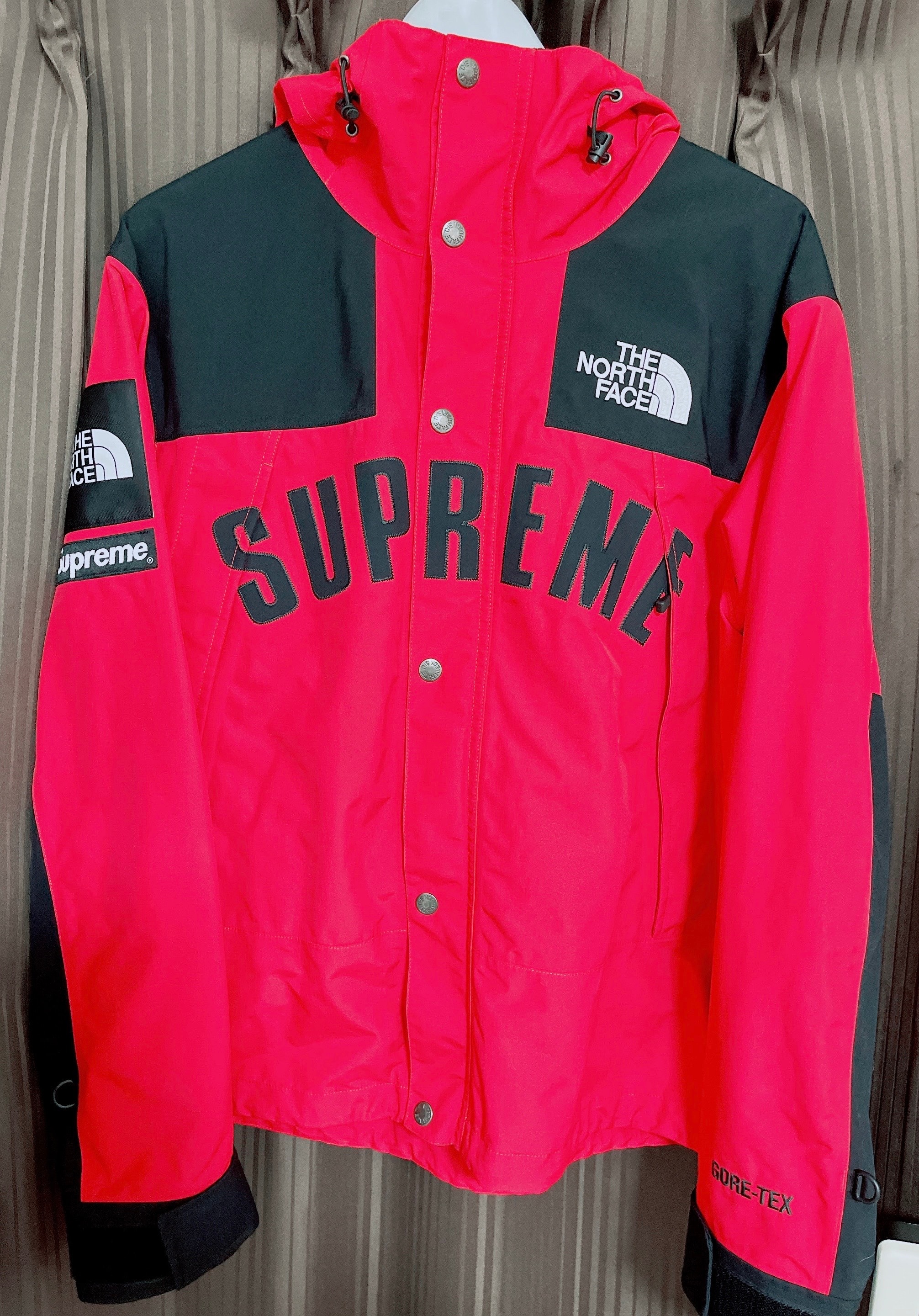 Supreme x The North Face Arc Logo Mountain Parka "Red"