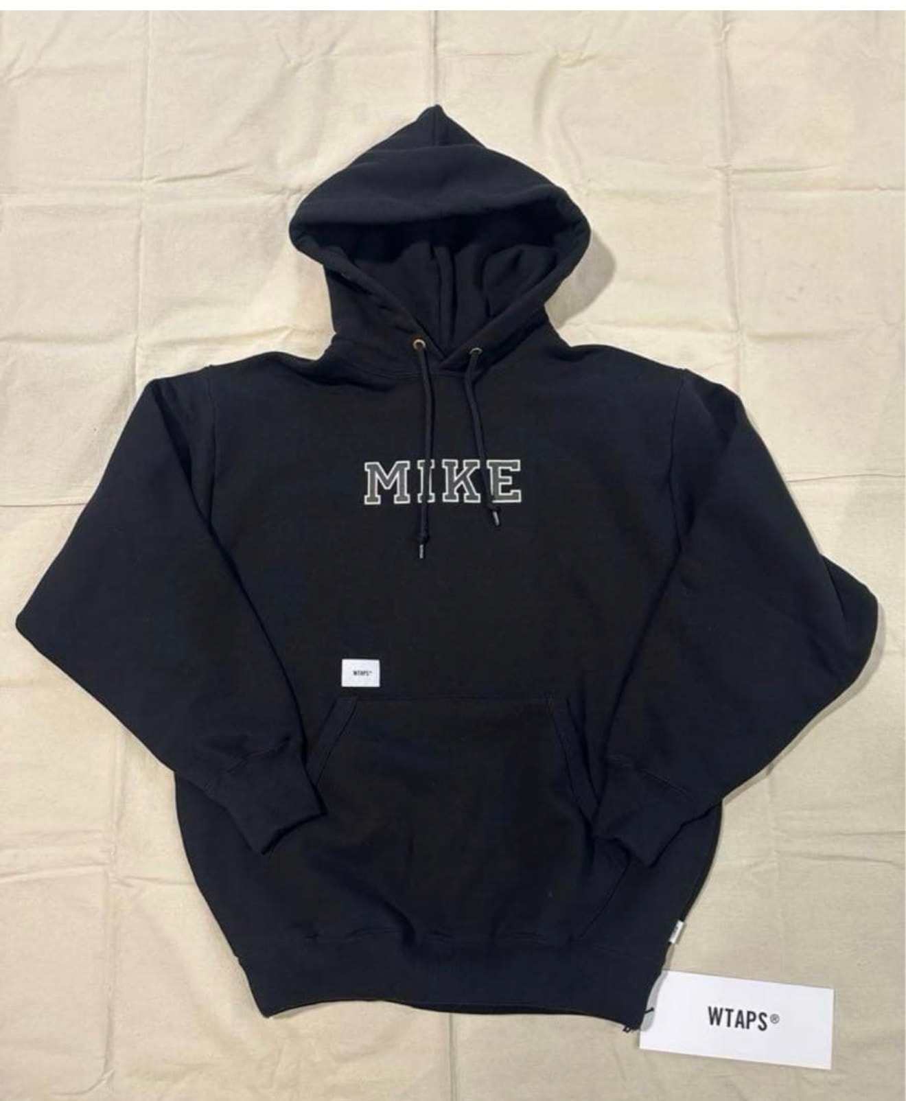 WTAPS Academy / Hoody / Cotton / MIKE "Black"