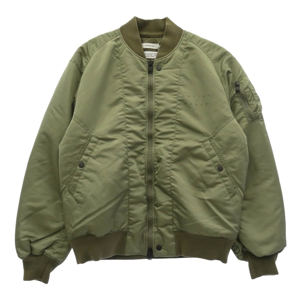 nonnative FRAGMENT DESIGN×ARTIST PROOF×FRAGMENT DESIGN NN-JU4753 TROOPER PUFF BLOUSON NYLON TWILL WITH WINDSTOPPER【新古品】【未使用】【中古】