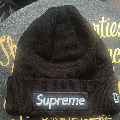 Supreme New Era Box Logo Beanie "Black" (24FW)