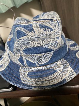 Supreme / HYSTERIC GLAMOUR Snake Denim Crusher
