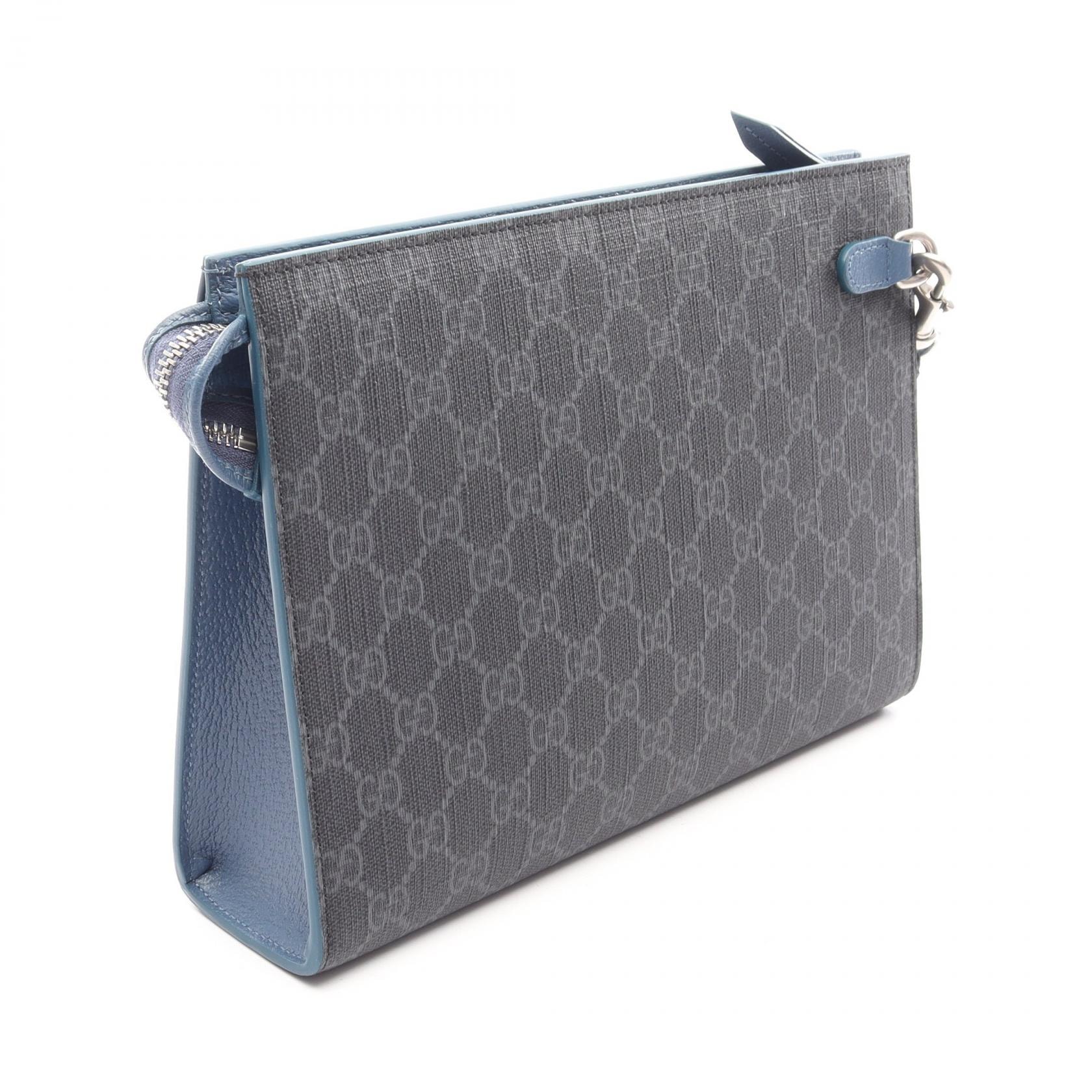 B (目立った傷や汚れなし)】グッチ GUCCI GGスプリーム セカンドバッグ