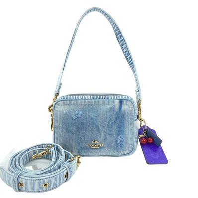 コーチ COACH ミニキャリー 2WAY ショルダーバッグ【中古】