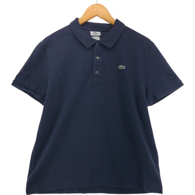 古着 ラコステ LACOSTE SLIM FIT 半袖 ポロシャツ メンズXXL相当/eaa546038
