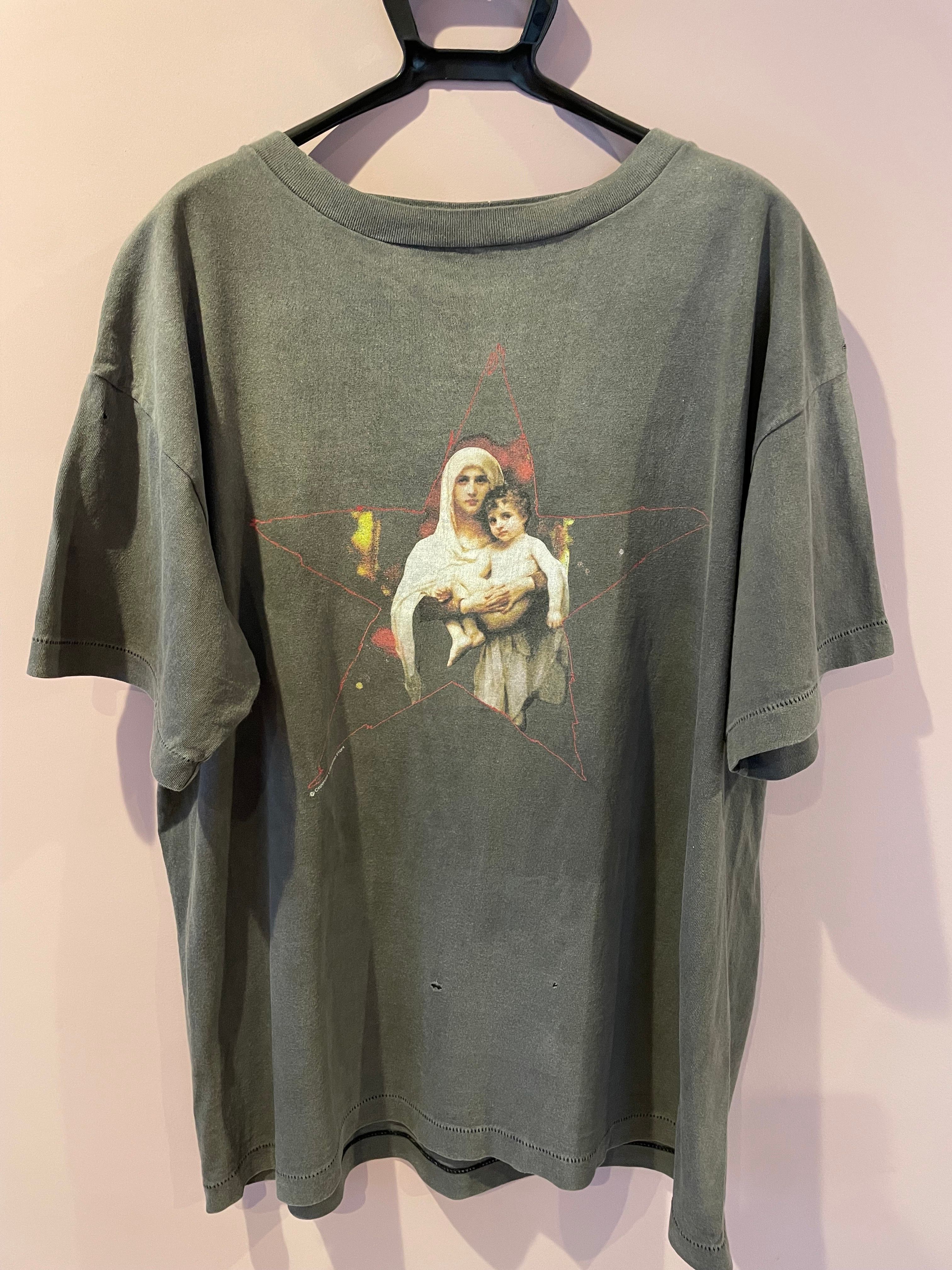 SAINT Mxxxxxx 23SS STR Maria SS Tee "Black"
