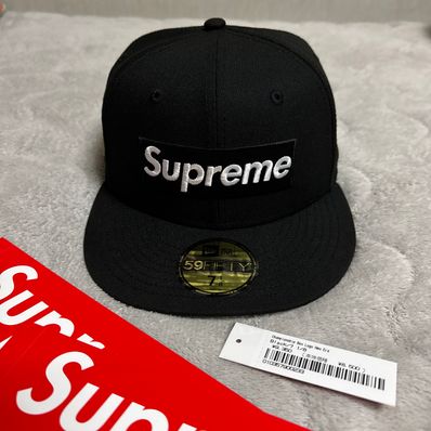 Supreme Championship Box Logo New Era "Black"