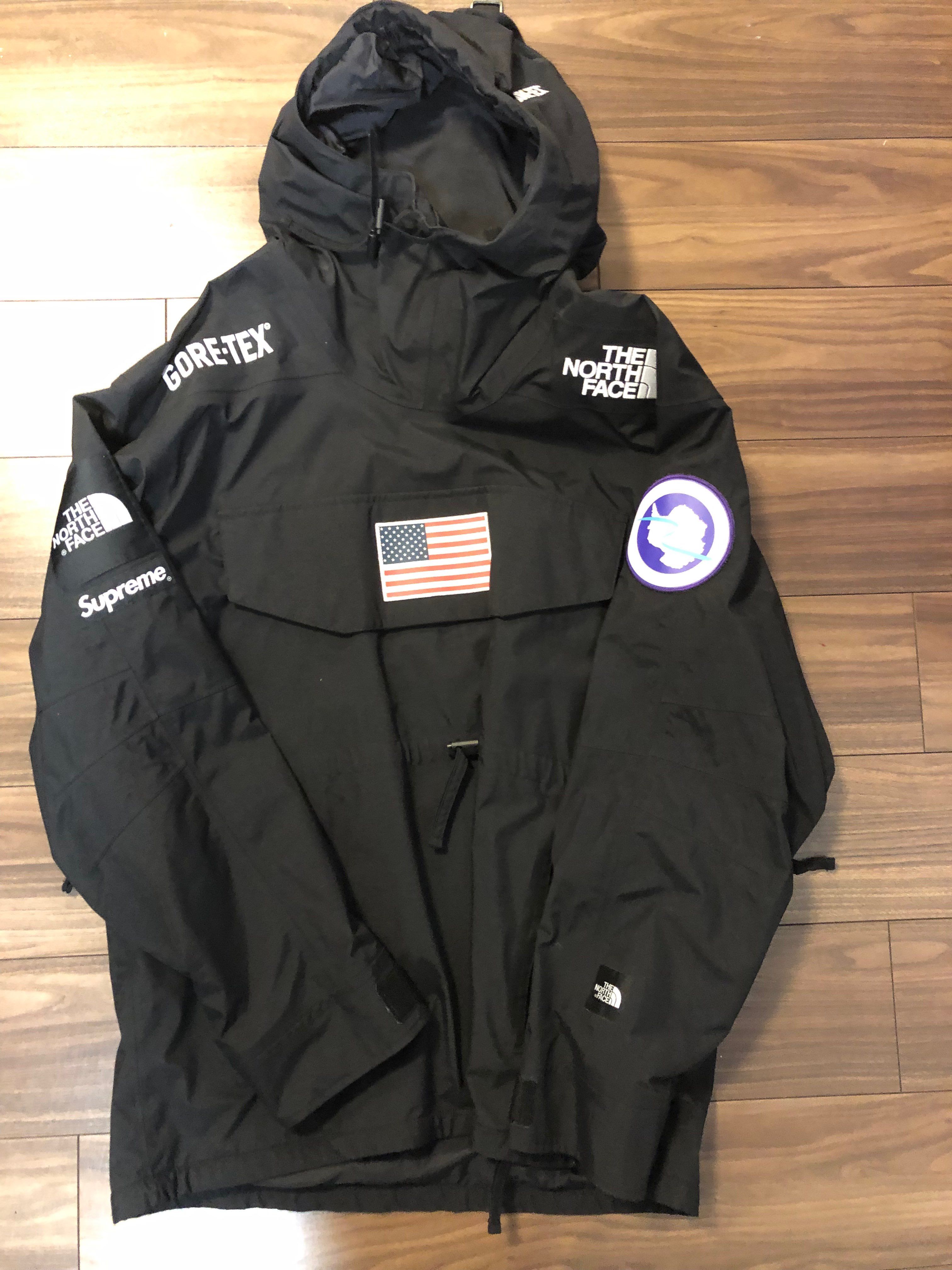 Supreme The North Face Trans Antarctica Expedition Gore-Tex Pullover "Black"