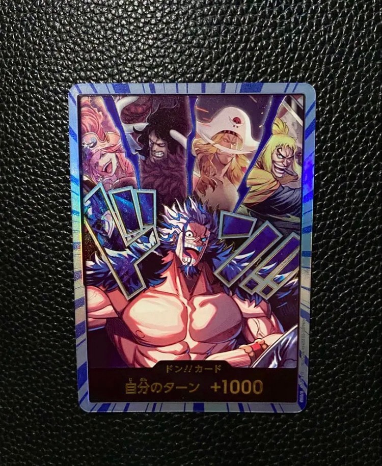 ドン!!カード :金文字 (ロックス海賊団) (ブースターパック「世界最強の戦士」)