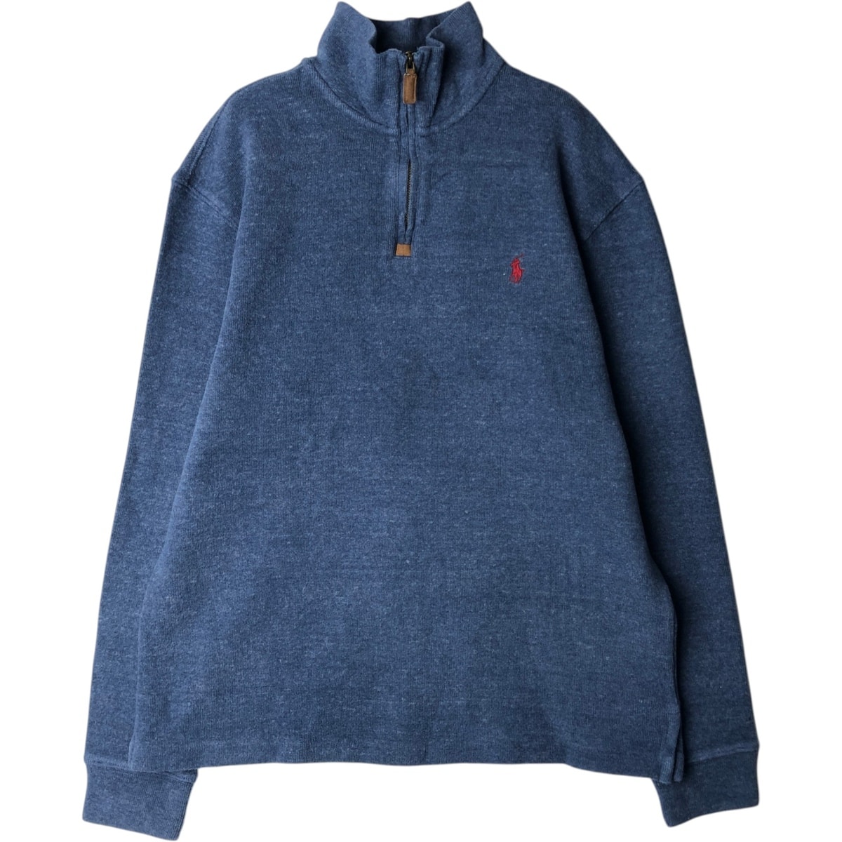 古着 ラルフローレン Ralph Lauren POLO RALPH LAUREN ハーフジップスウェットシャツ トレーナー メンズM相当/eaa629887
