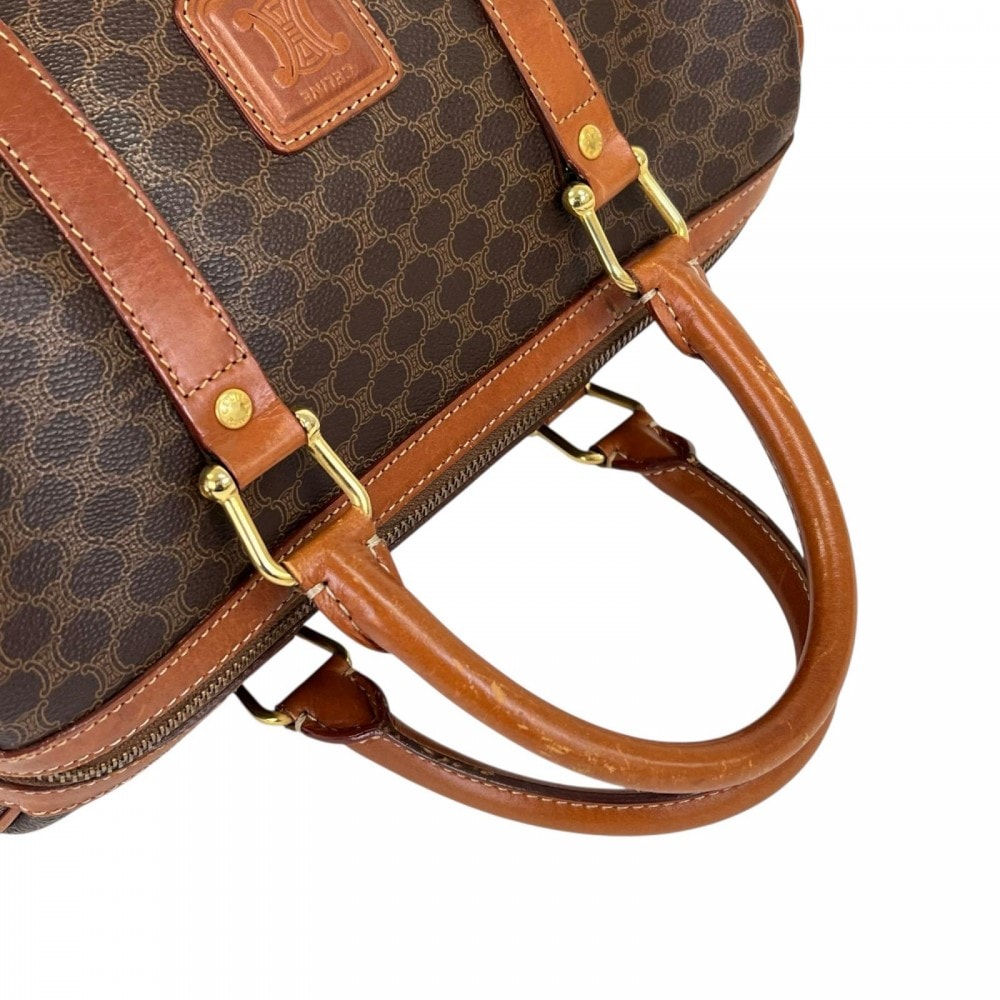 C (やや傷や汚れあり)】CELINE セリーヌ ボストンバッグ レザー