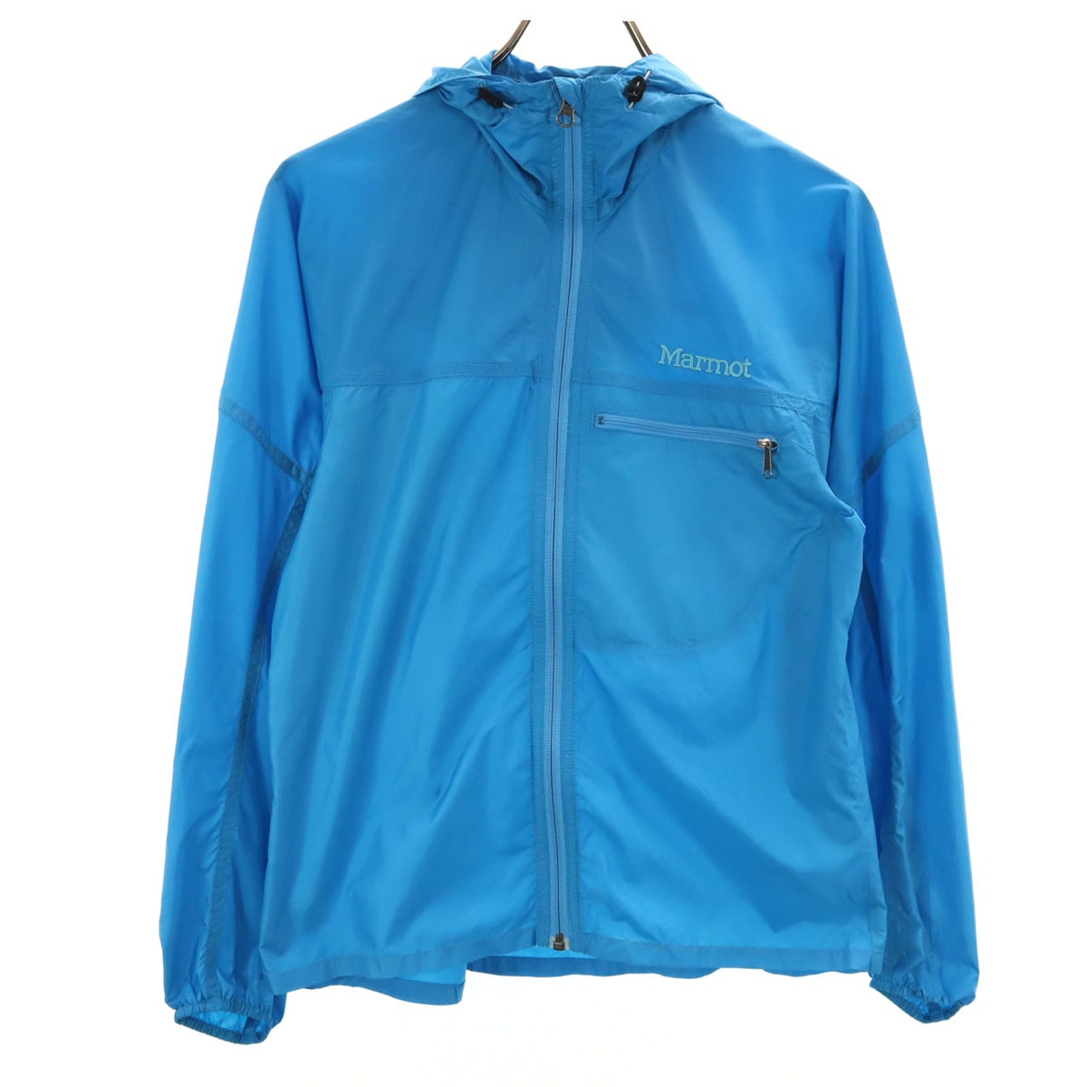 MARMOT マーモット ウインドブレーカー S 水色 ジャケット ポケッタブル アウトドア