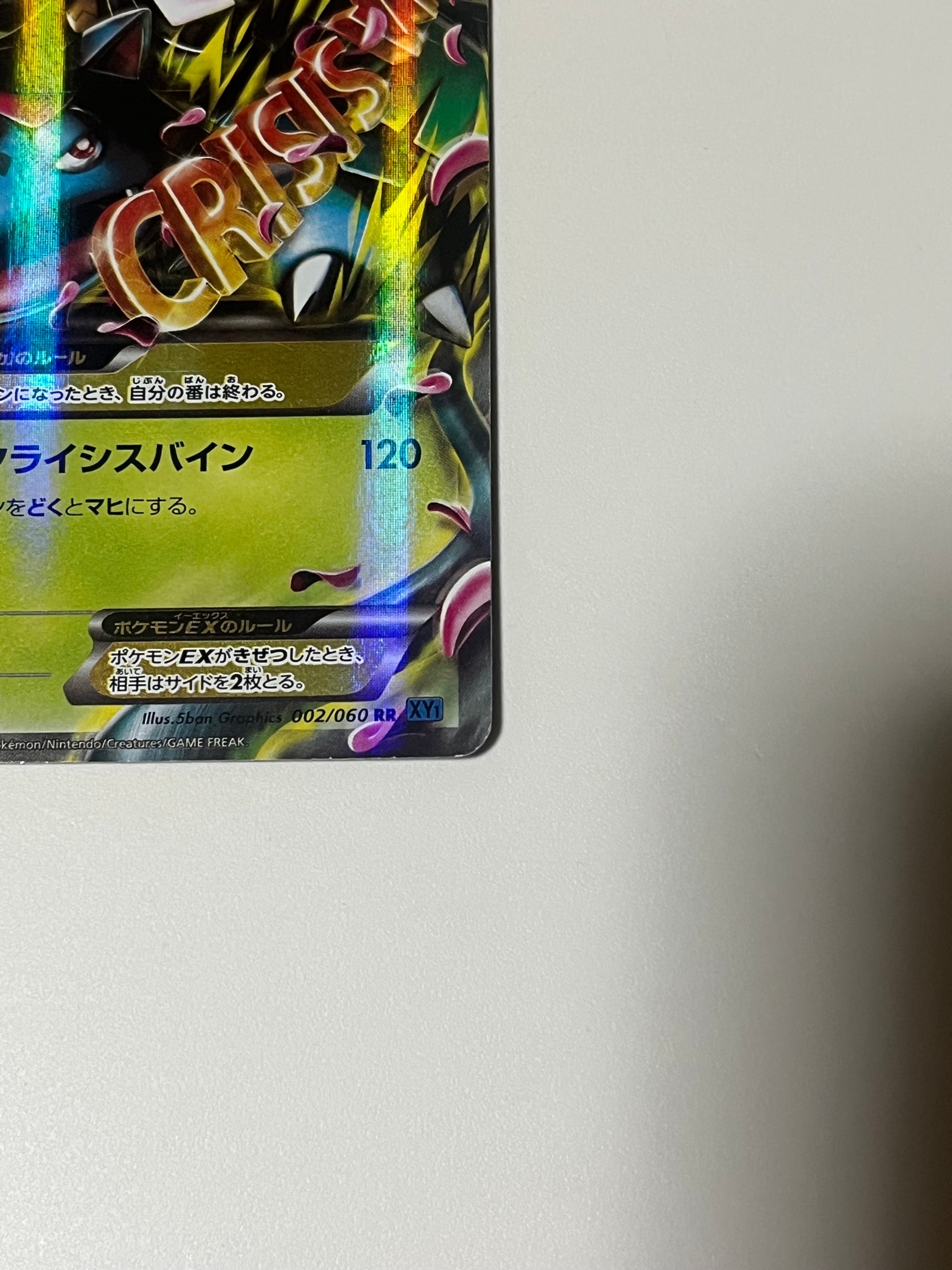 B（小さなキズ/ソリがある品）】MフシギバナEX RR :1ED [XY1 002/060