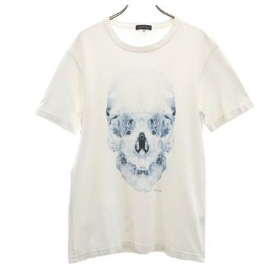 Paul Smith ポールスミス 日本製 スカル 半袖 Tシャツ L ホワイト