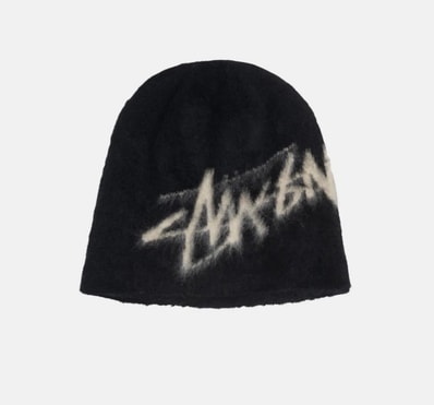 Stussy Brushed Out Stock Skullcap "Black"