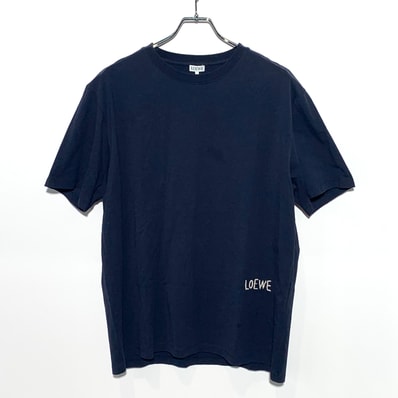 Loewe Embroidered T-Shirt "Navy"