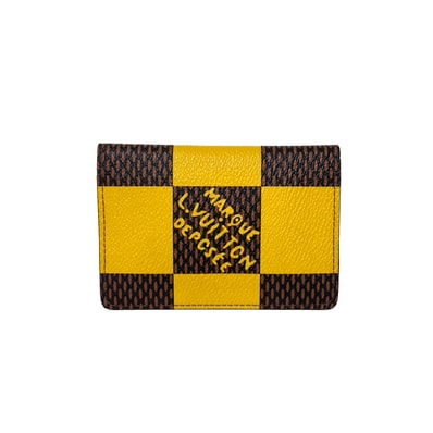 LOUIS VUITTON ルイ・ヴィトン ダミエ ポップ オーガナイザー ドゥポッシュ N40596 イエロー メンズ カードケース
LV