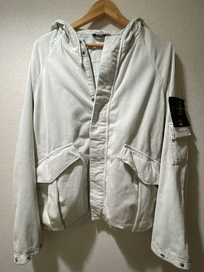 Supreme / Stone Island Corduroy Jacket "White"