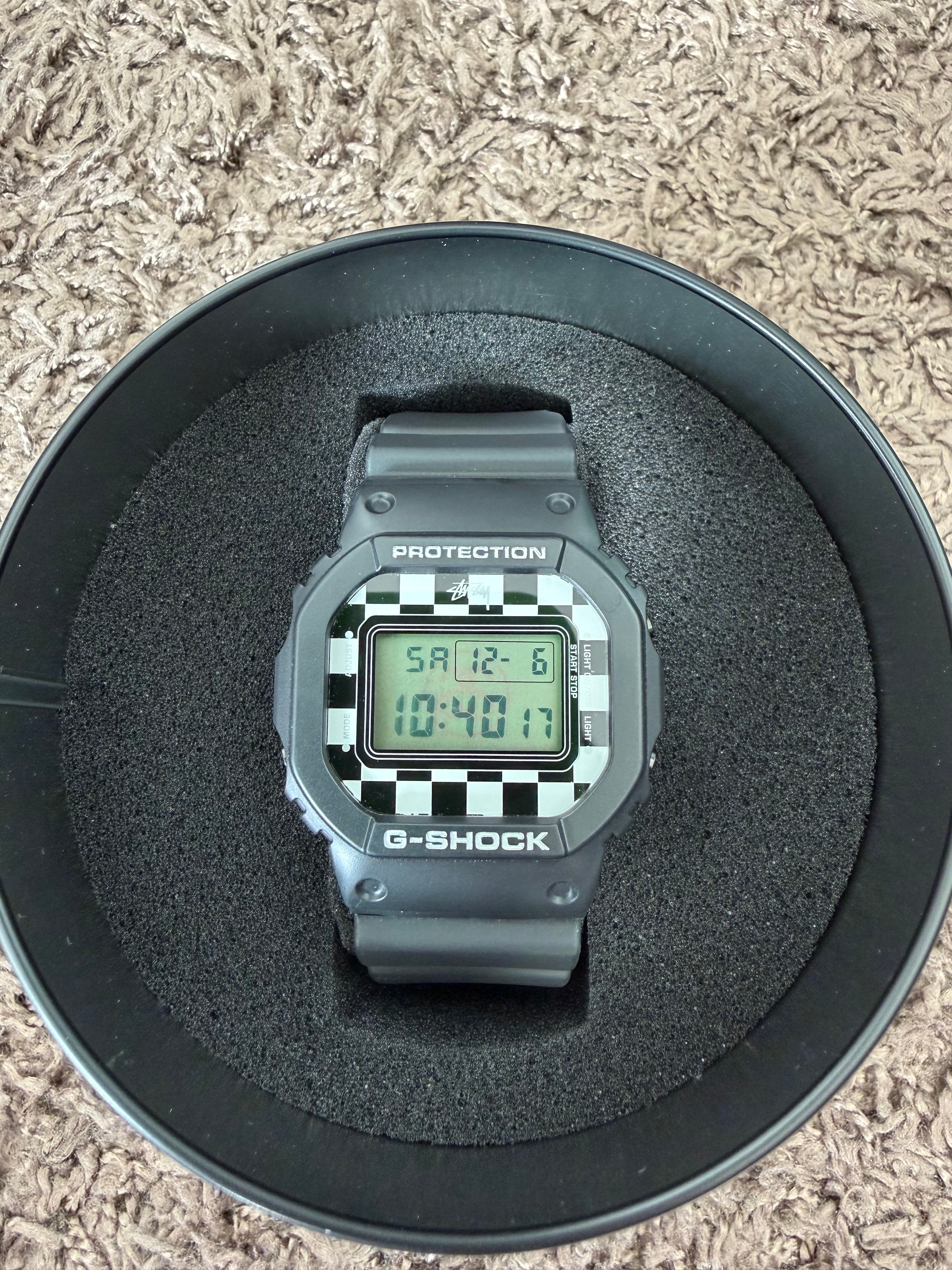 Casio G-Shock Stussy Checker DW-5600 - 43mm in Resin
