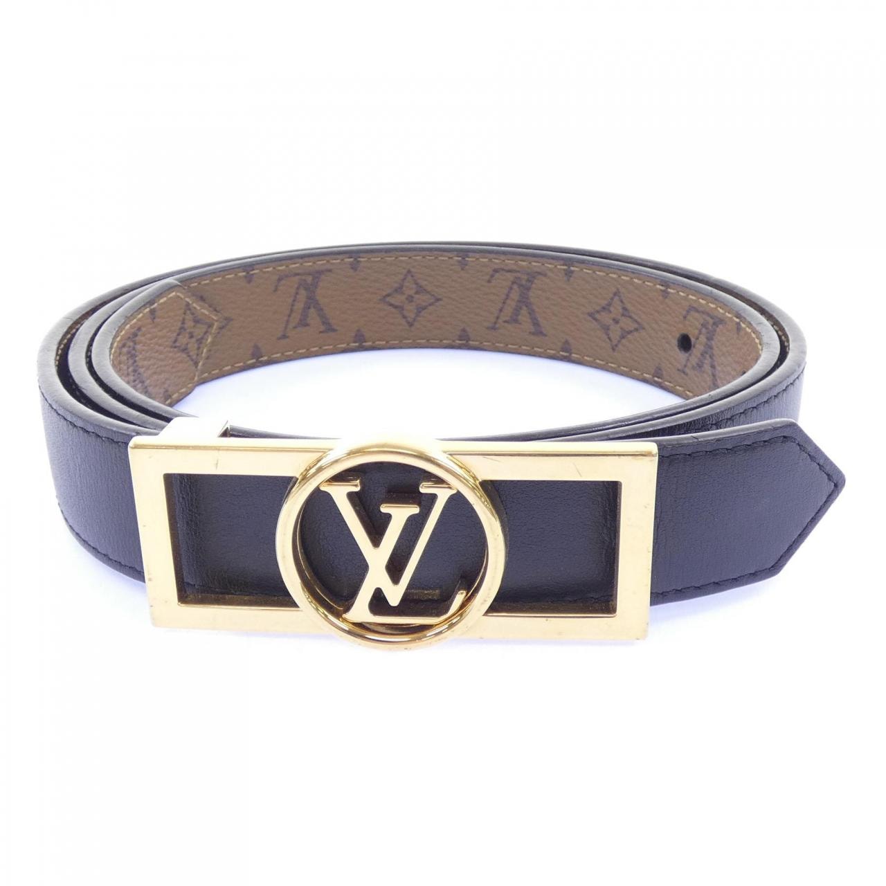ルイヴィトン LOUIS VUITTON ドーフィーヌ 25mm リバーシブル M0203 BELT