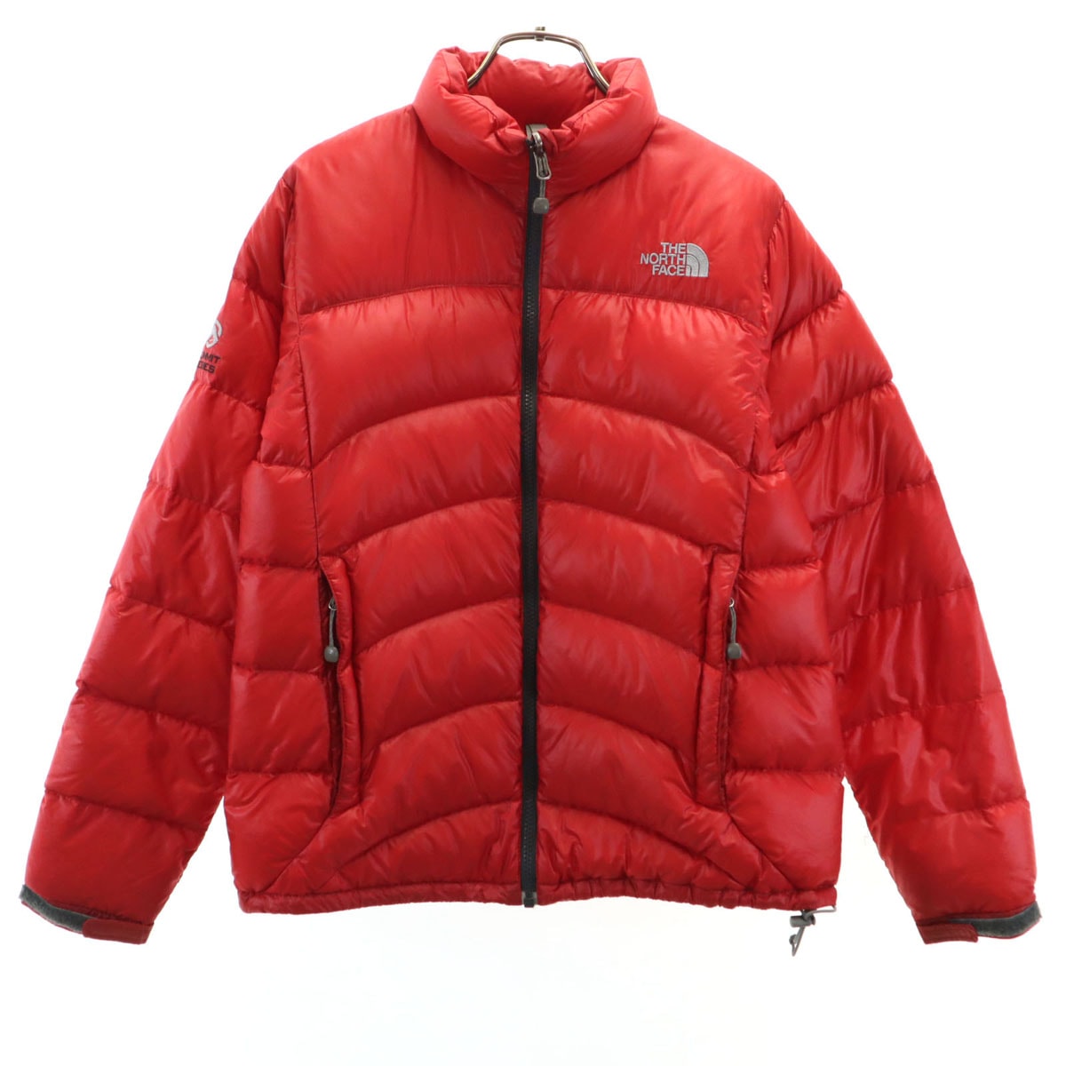 THE NORTH FACE ノースフェイス サミットシリーズ ダウンジャケット 85 レッド NDW9691Z アウトドア ポケッタブル