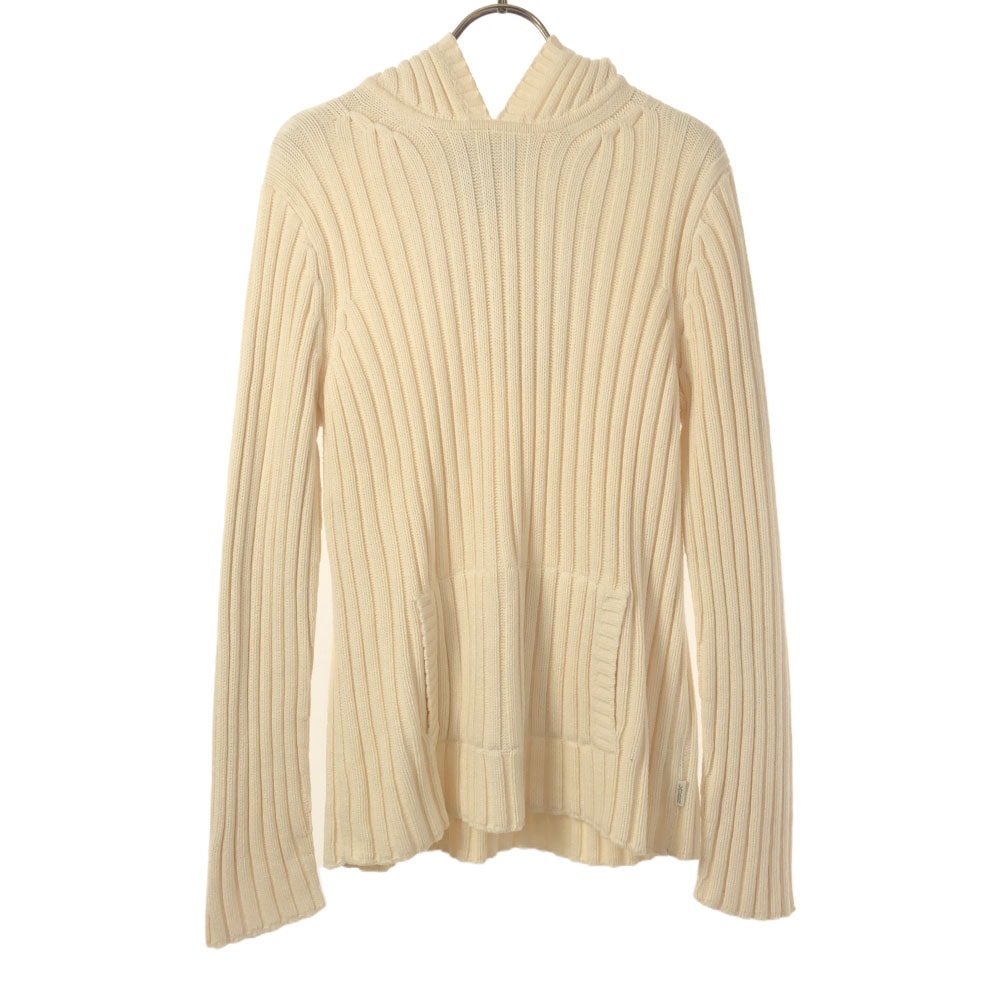 LAUREN RALPH LAUREN ローレンラルフローレン 長袖 ニット パーカー M ホワイト セーター