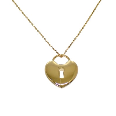 ティファニー ハートロック ネックレス K18YG【中古】【Aランク】