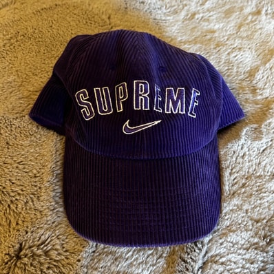 Supreme / Nike Arc Corduroy 6-Panel "Purple"