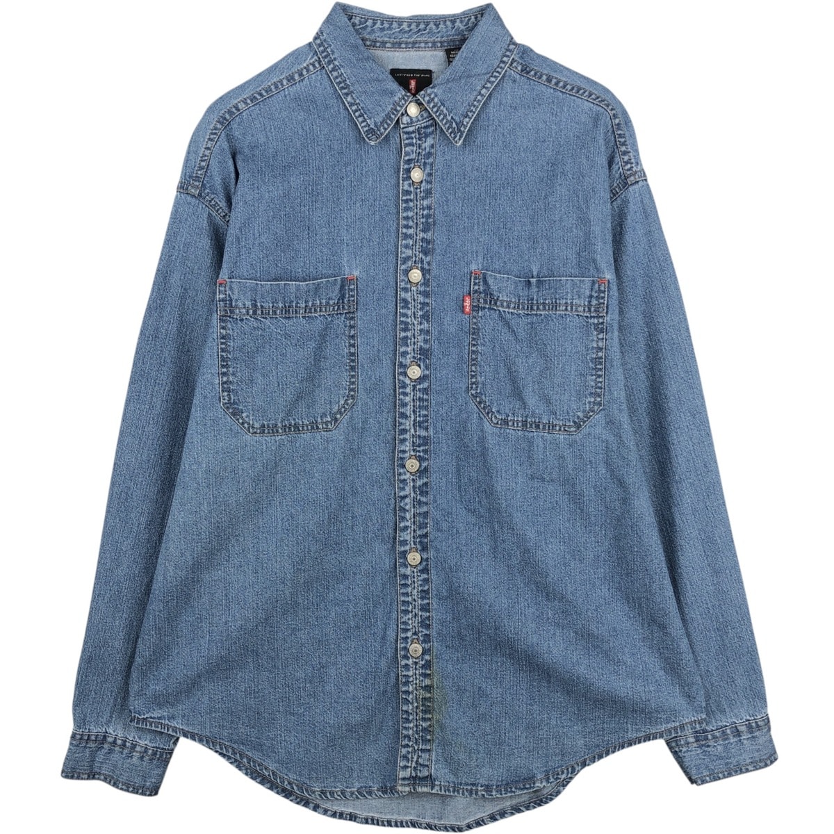 古着 90年代 リーバイス Levi's RED TAB 長袖 デニムシャツ メンズXL相当 ヴィンテージ/eaa643518