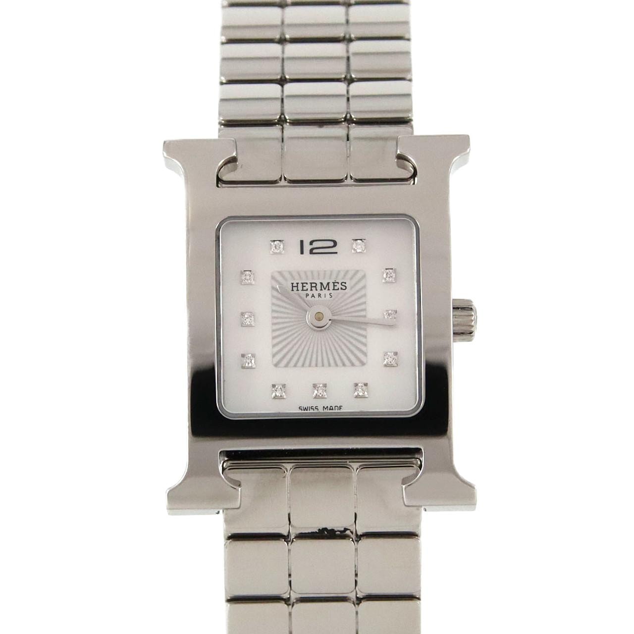 エルメス Hウォッチ・11P HH1.210 SS クォーツ
