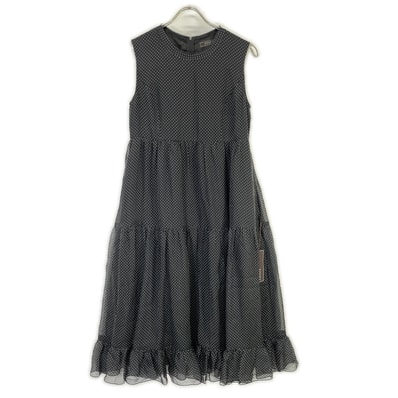 フォクシー 25年 45355 LUCIA ブラック ドット ワンピース 40