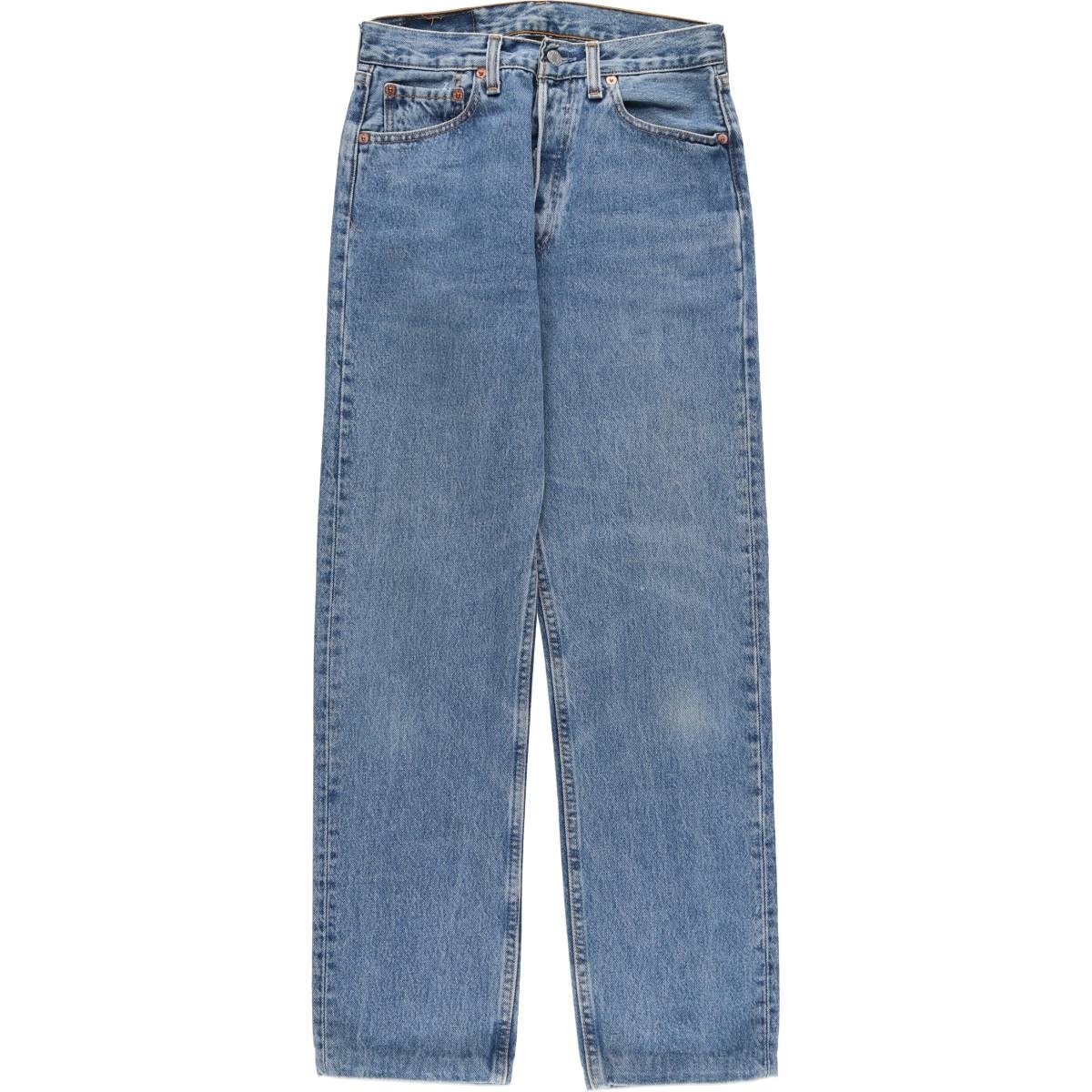 古着 90年代 リーバイス Levi's 6501-0193 ストレートデニムパンツ USA製 レディースL(w27)相当 ヴィンテージ/eaa404279