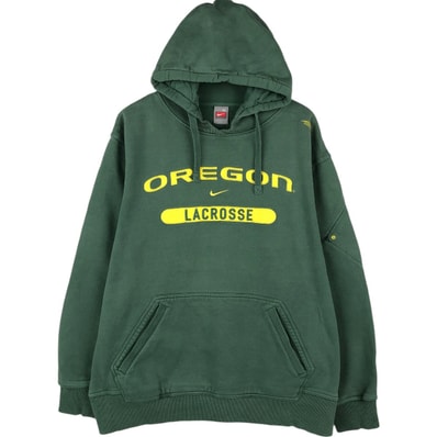 古着 00年代 ナイキ NIKE TEAM OREGON オレゴン大学 スウェットプルオーバーパーカー メンズXL相当/eaa670344