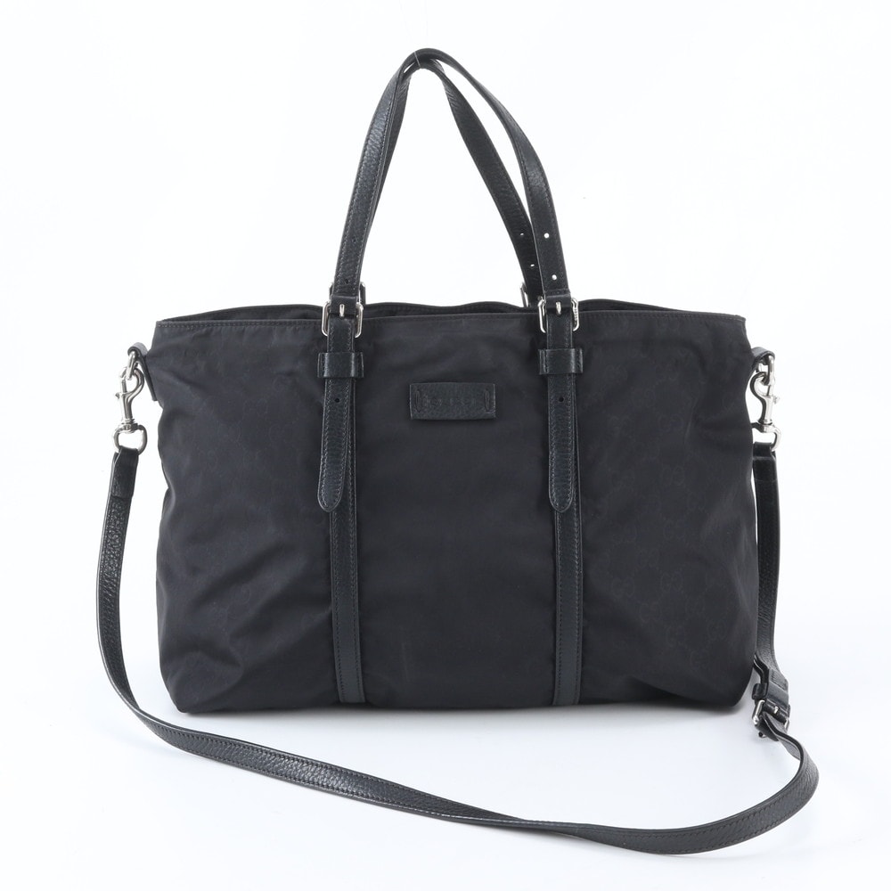 ■美品 グッチ GGナイロン 510332 ショルダーバッグ