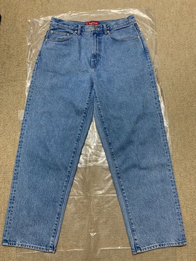 Supreme Baggy Jean "Washed Blue" (22FW)