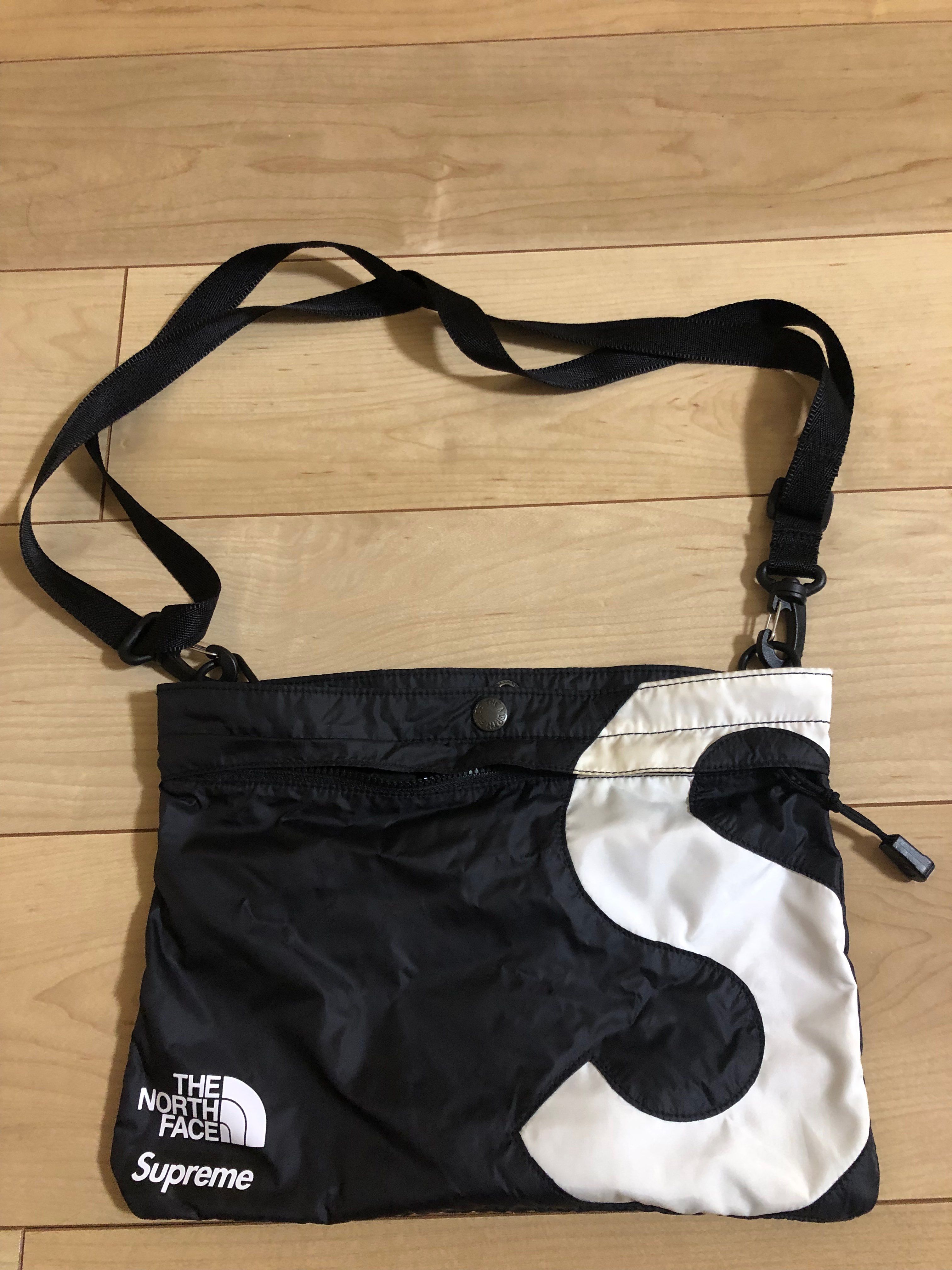 Supreme x The North Face S Logo Shoulder Bag "Black"