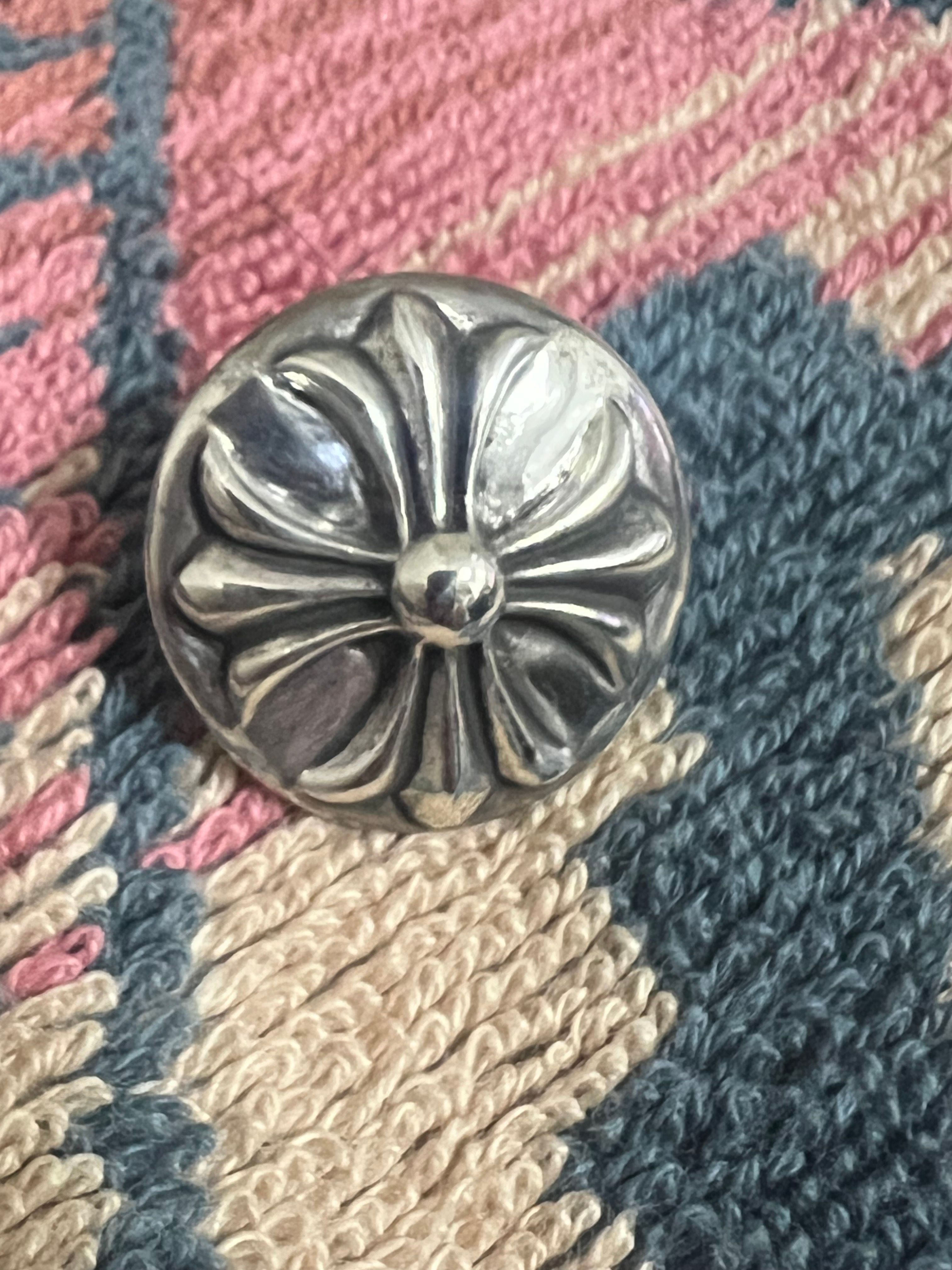 Chrome Hearts Hair Band # 2 Cross Bracelet "Black"